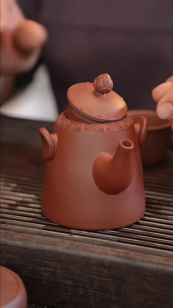 茶壶紫砂大象壶【瑕疵随机】