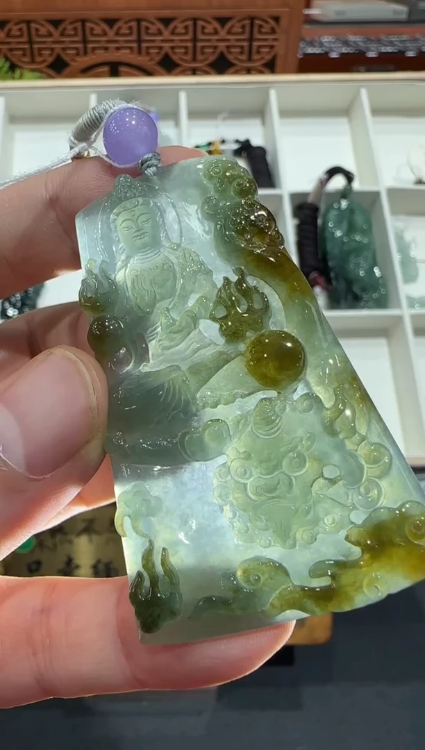 未镶嵌挂件翡翠A货翡翠多样性孤品