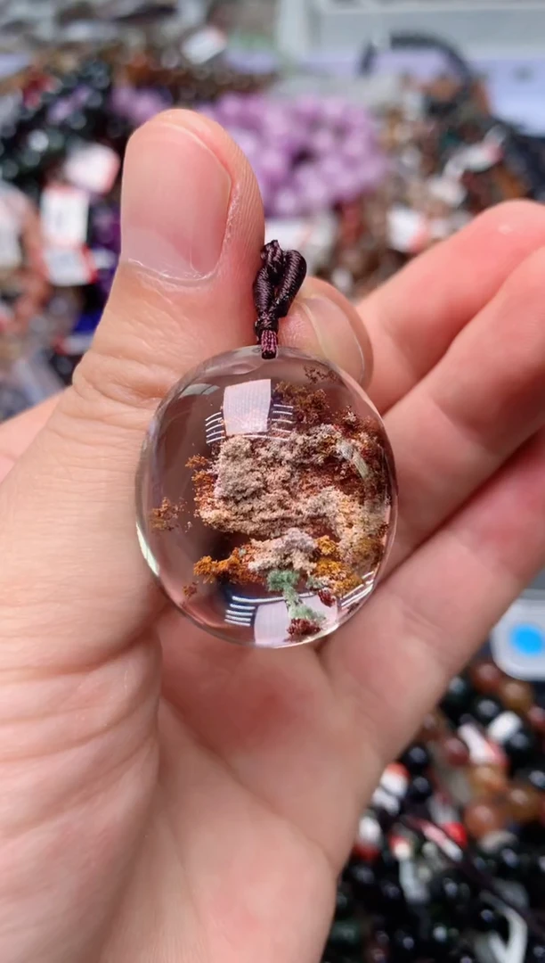 未镶嵌吊坠(赠链)水晶130