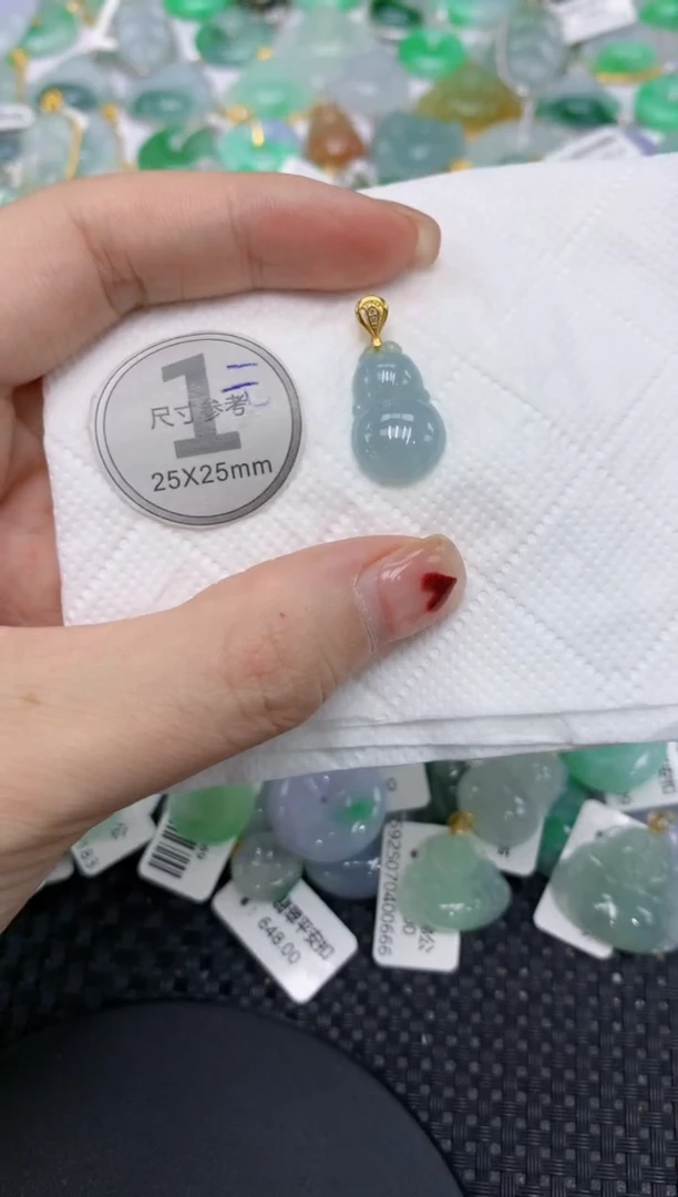 翡翠未镶嵌颈饰11111111