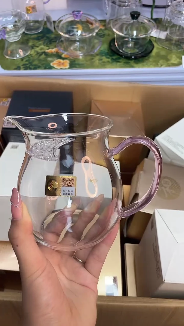 禾器/晶彩/观禄煮茶器/浅粉