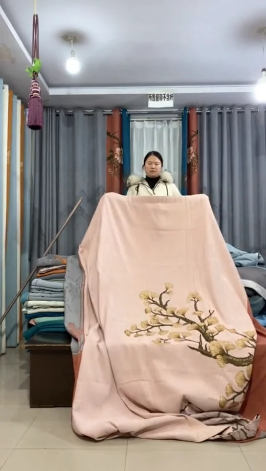 布 成品窗帘    6.3*2.7