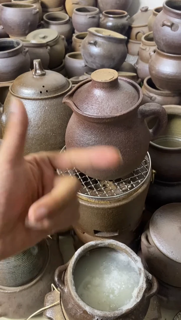 陶土1.2升煮茶壶 中药罐