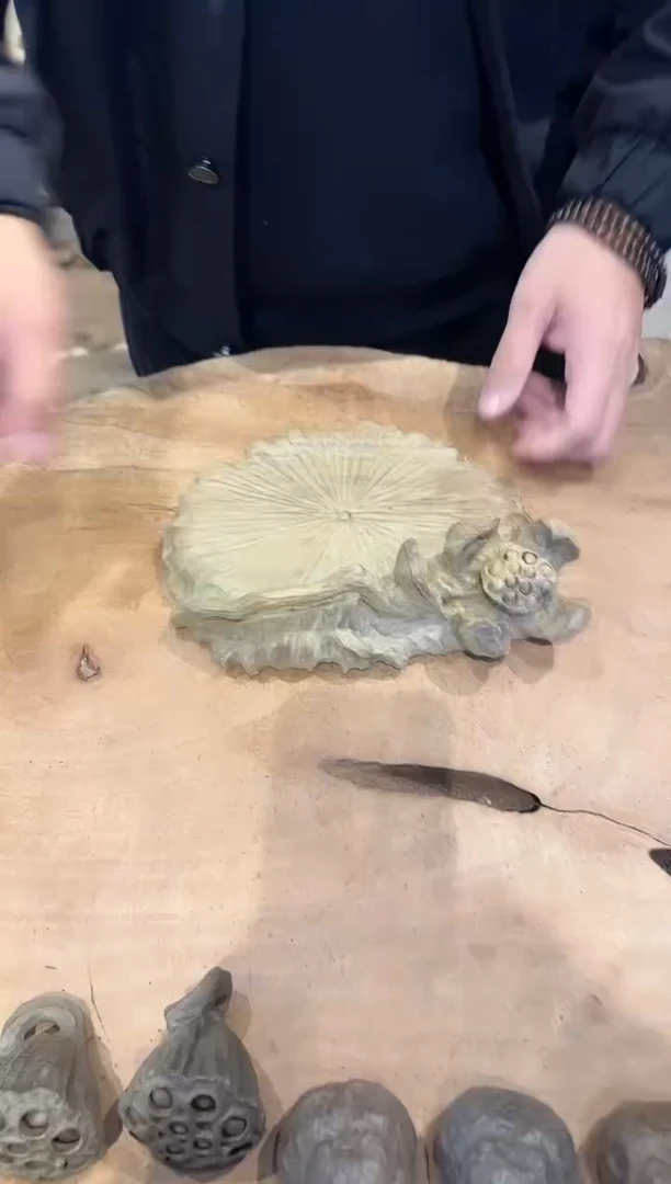 木150号乌木金丝楠壶承