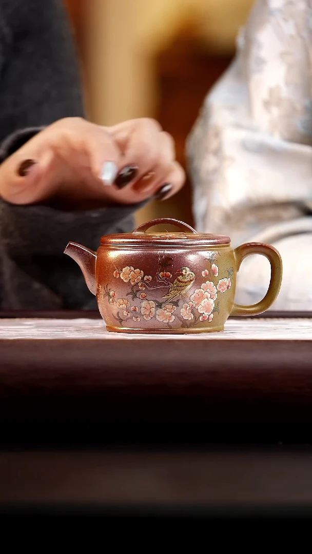 45 倒焰窑柴烧竹沥泥汉瓦240cc