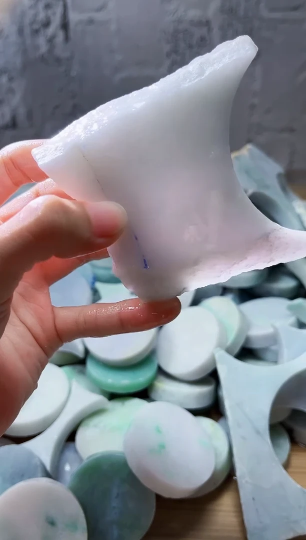 裸石翡翠翡翠a货正品玉石古陈834