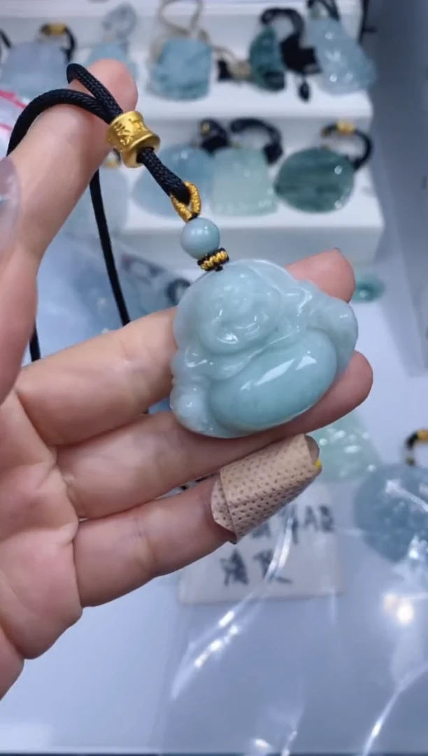 颈饰未镶嵌翡翠吊坠