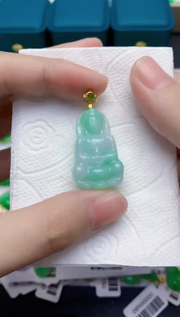 颈饰未镶嵌翡翠天然翡翠缅甸A货