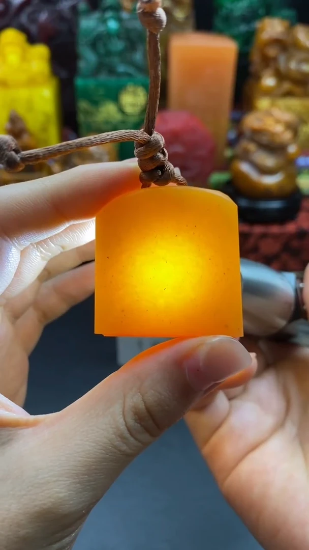 寿山石印石田黄随形秤砣