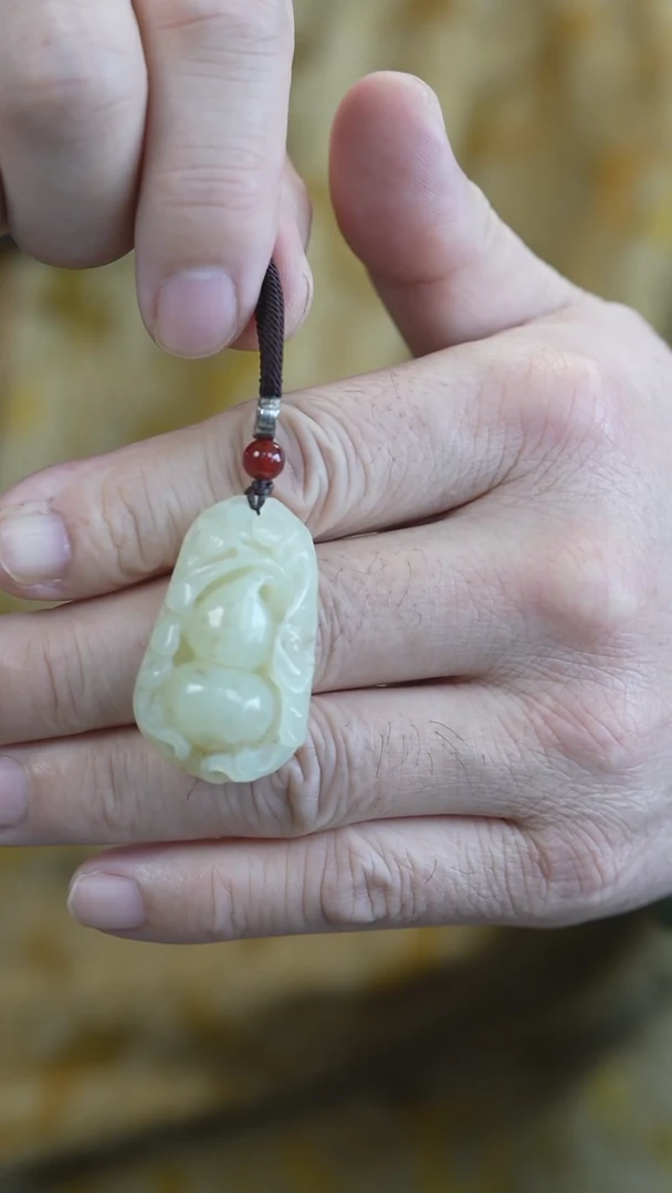 【闪购商品】和田玉吊坠未镶嵌葫芦