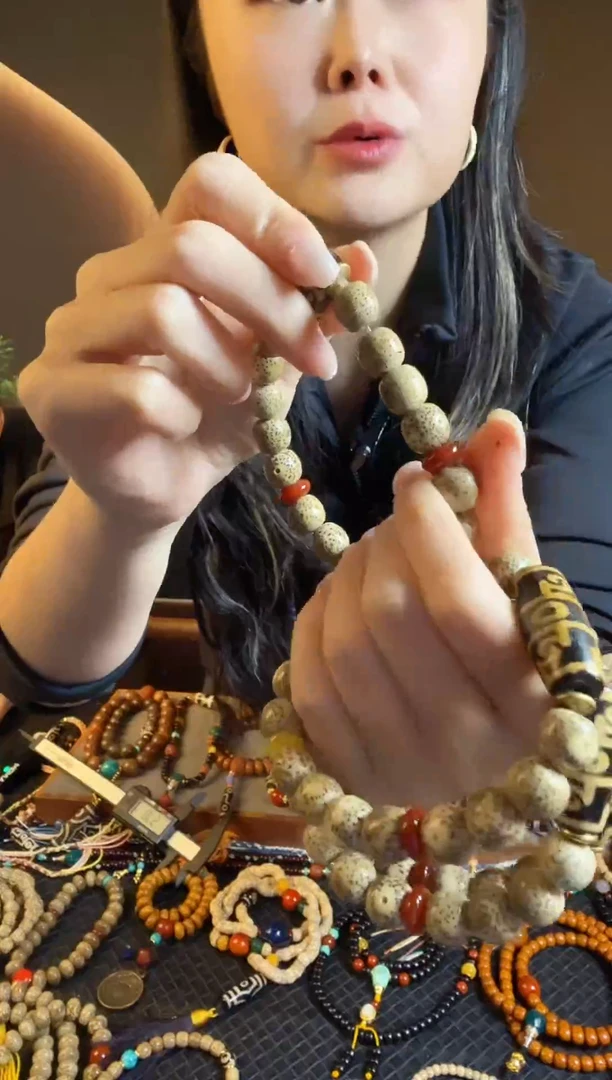 手串星月菩提老陈籽星月手串