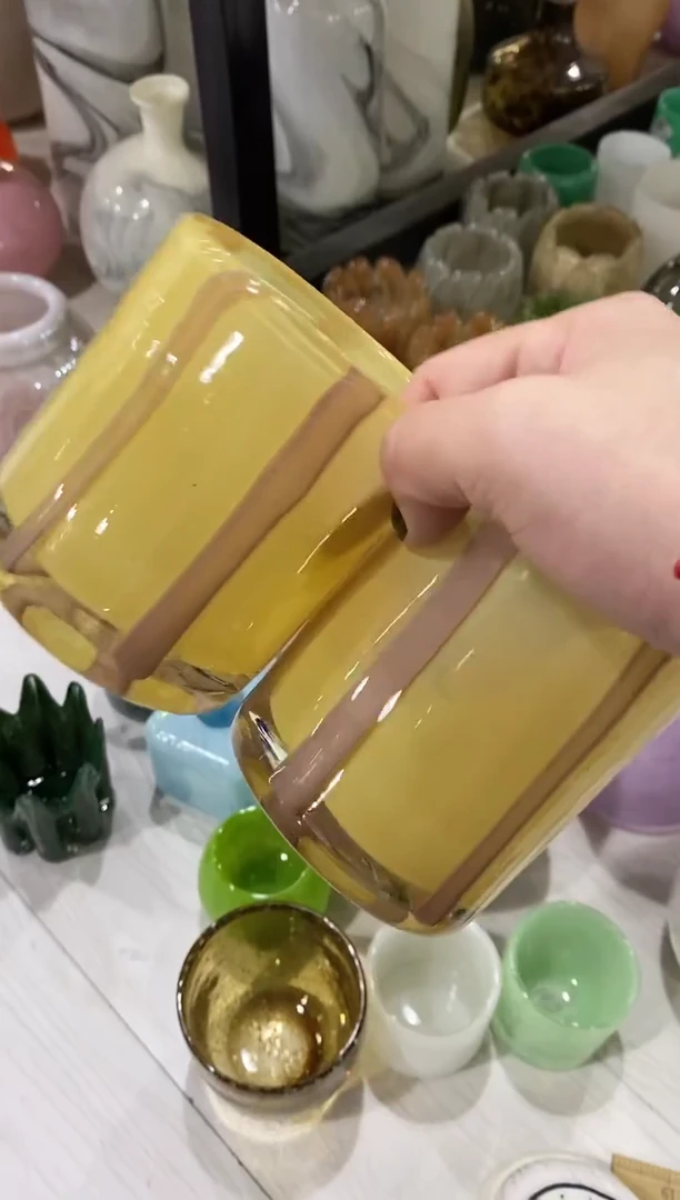 慕忆家手作琉璃一对瑕