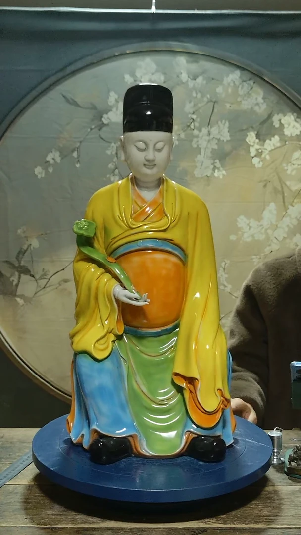佛像德化瓷文昌造像