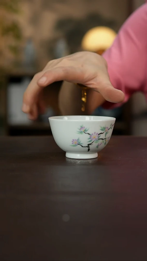 杯景德镇陶瓷杯碗柴烧多人