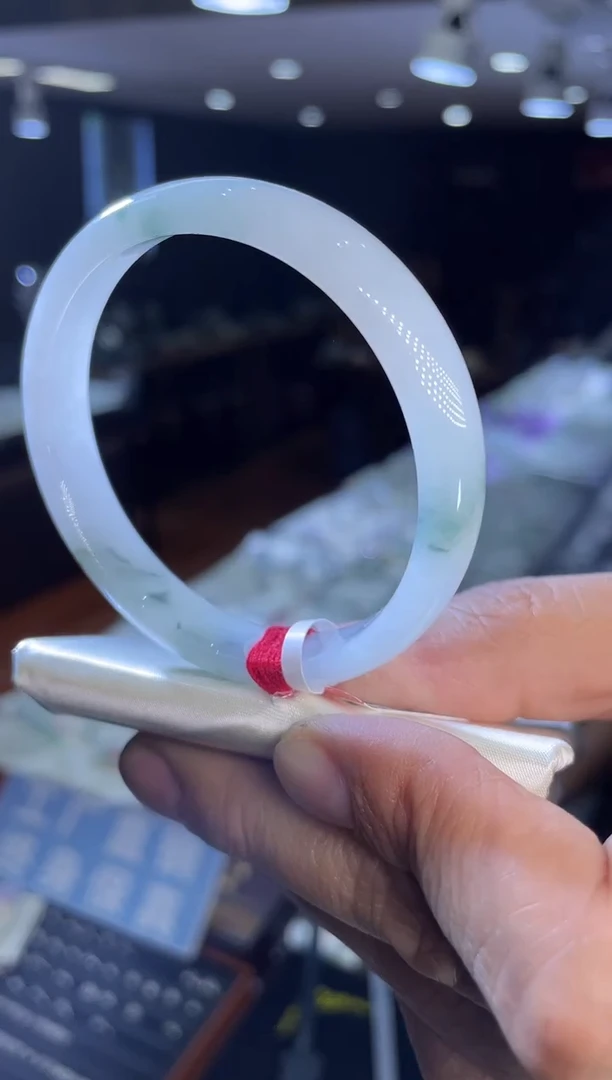 未镶嵌手镯翡翠正圈55-56