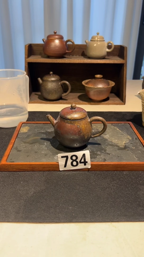 景德镇柴烧裸烧全手工A784