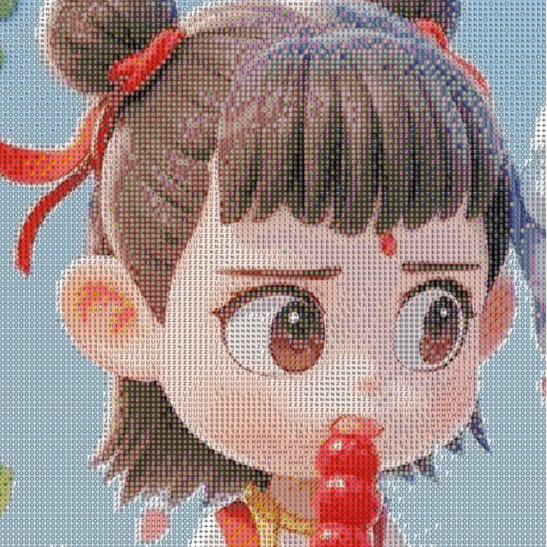 哪吒与敖丙之小糖球装饰画材料包