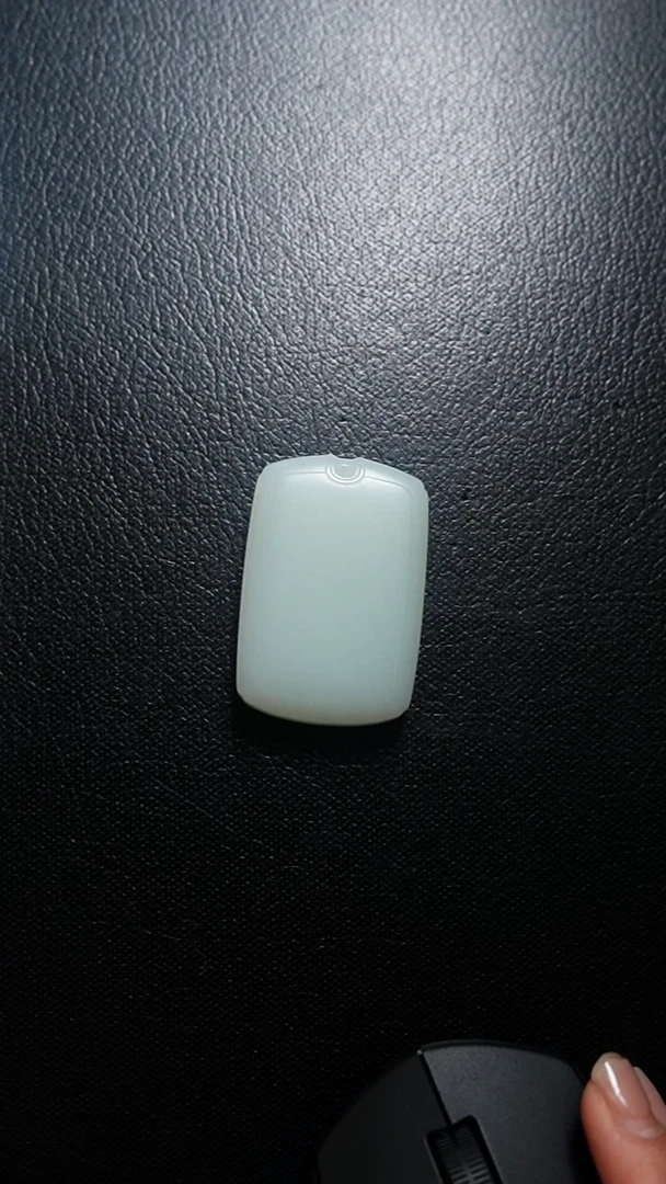 颈饰未镶嵌和田玉无事牌