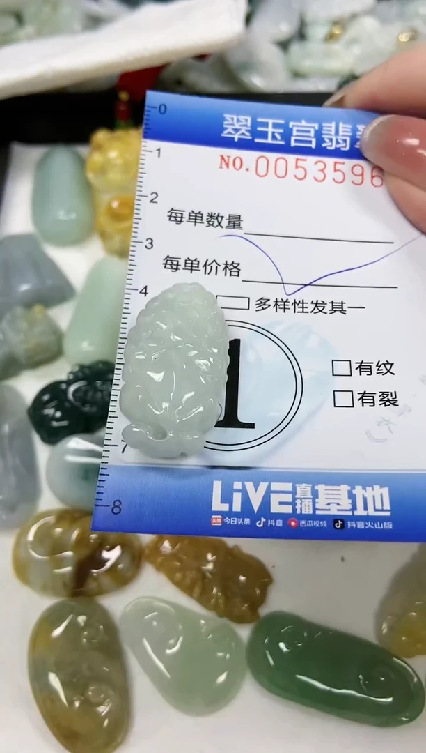 【闪购商品】翡翠颈饰未镶嵌闪购0053596