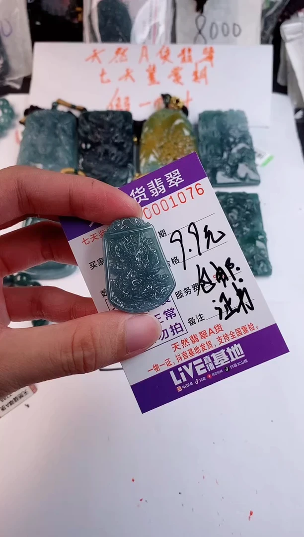 颈饰未镶嵌翡翠9.9