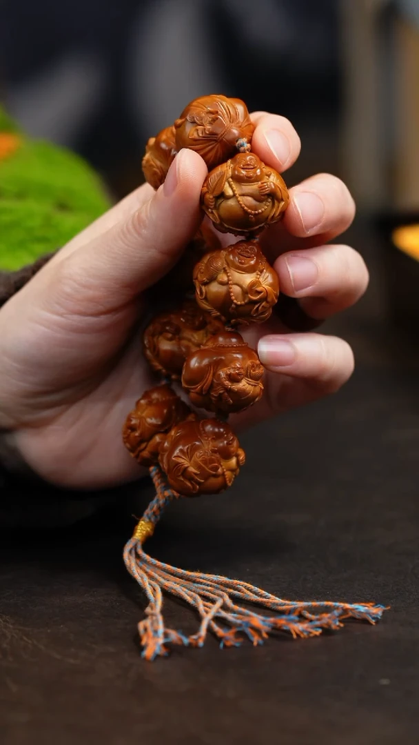 【闪购商品】橄榄核手串/手链宋水官2.7弥勒童子