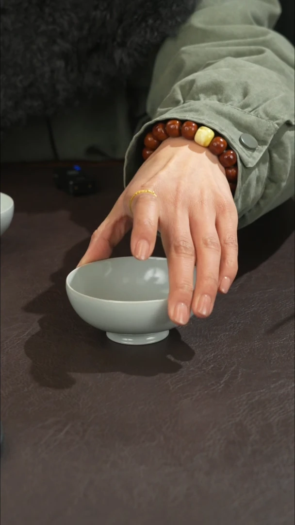 瓷@****?宣宝汝瓷原矿原釉手工作品微瑕