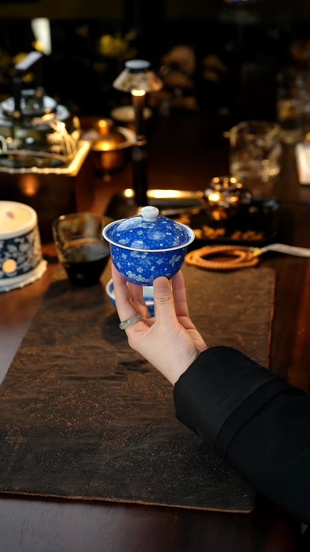 【闪购商品】雲梦茶器碎碎冰盖碗