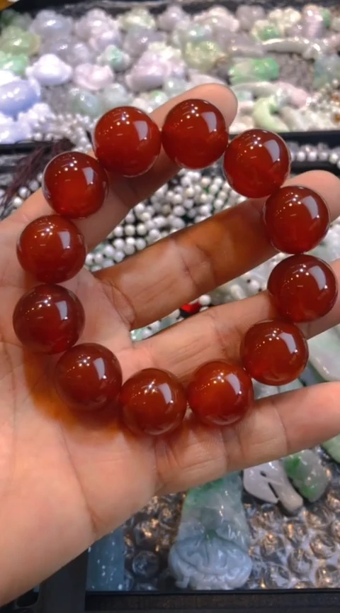 【闪购商品】玛瑙/玉髓手串未镶嵌玛瑙