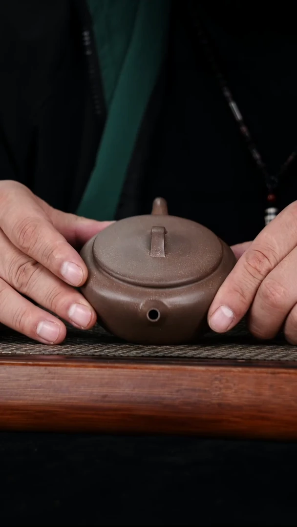 茶壶紫砂原矿天青大彬诗意200cc1