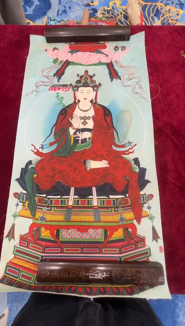 卷轴画唐卡16112