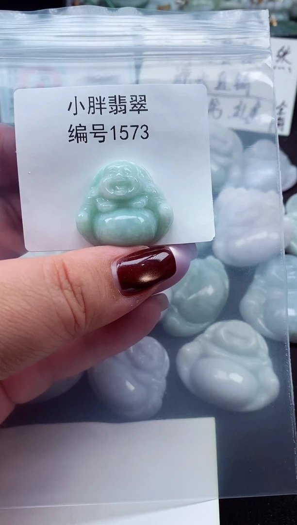 颈饰未镶嵌翡翠缅甸天然A货翡翠1573