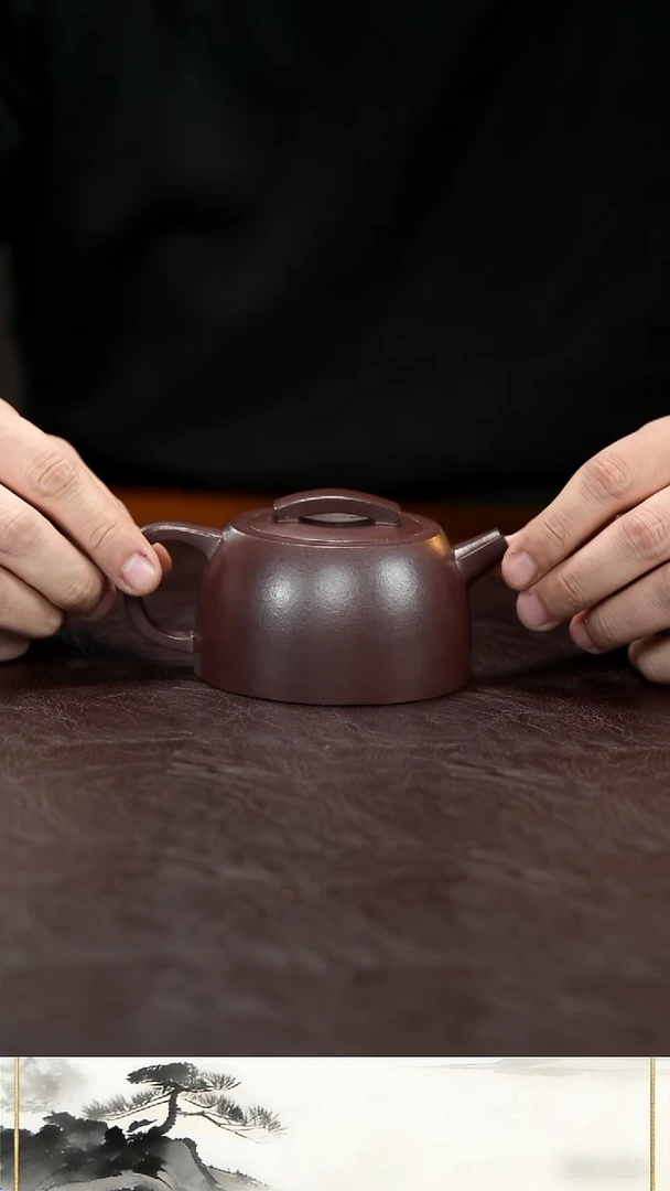 茶壶紫砂210cc 精品