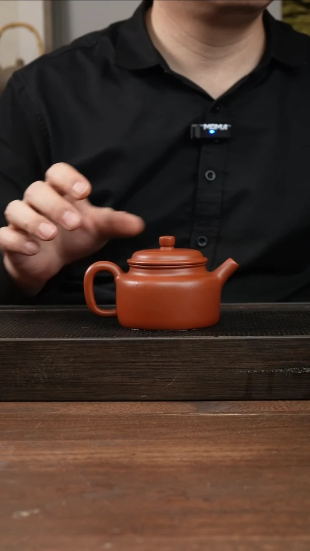 茶杯紫砂朱泥德钟     200CC