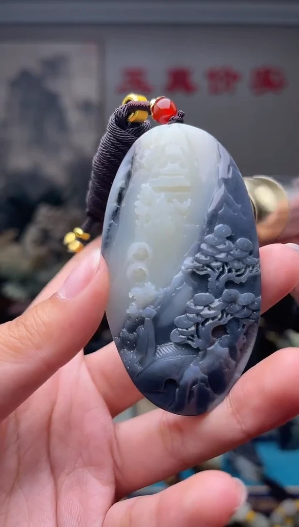 未镶嵌和田玉挂件1