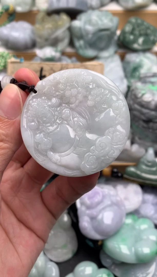 吊坠(不含链)未镶嵌翡翠1