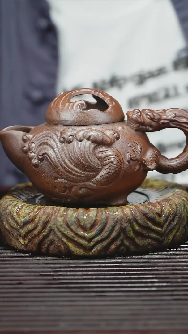 茶壶紫砂宜兴原矿紫砂壶280CC