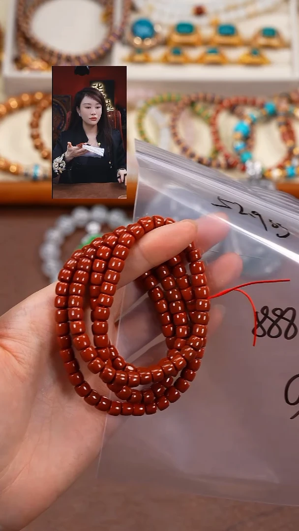 未镶嵌手串南红玛瑙H****糖柒禧文玩回血好物