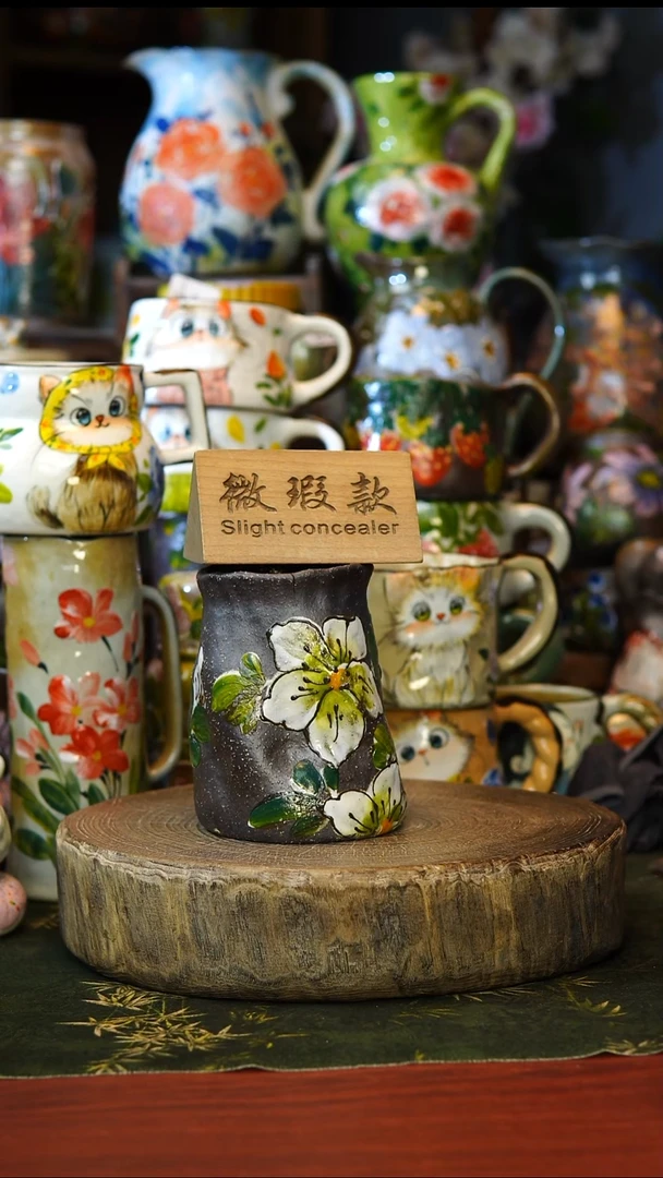 陶瓷46景德镇手工手绘釉下彩