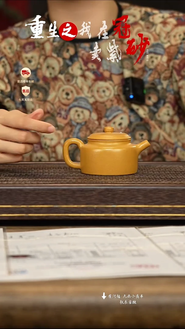 茶壶紫砂冠砂茶器14