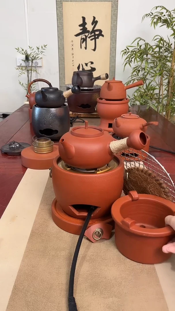 福星炉＋电炉丝＋圆福砂铫＋炉垫＋网＋棕垫
