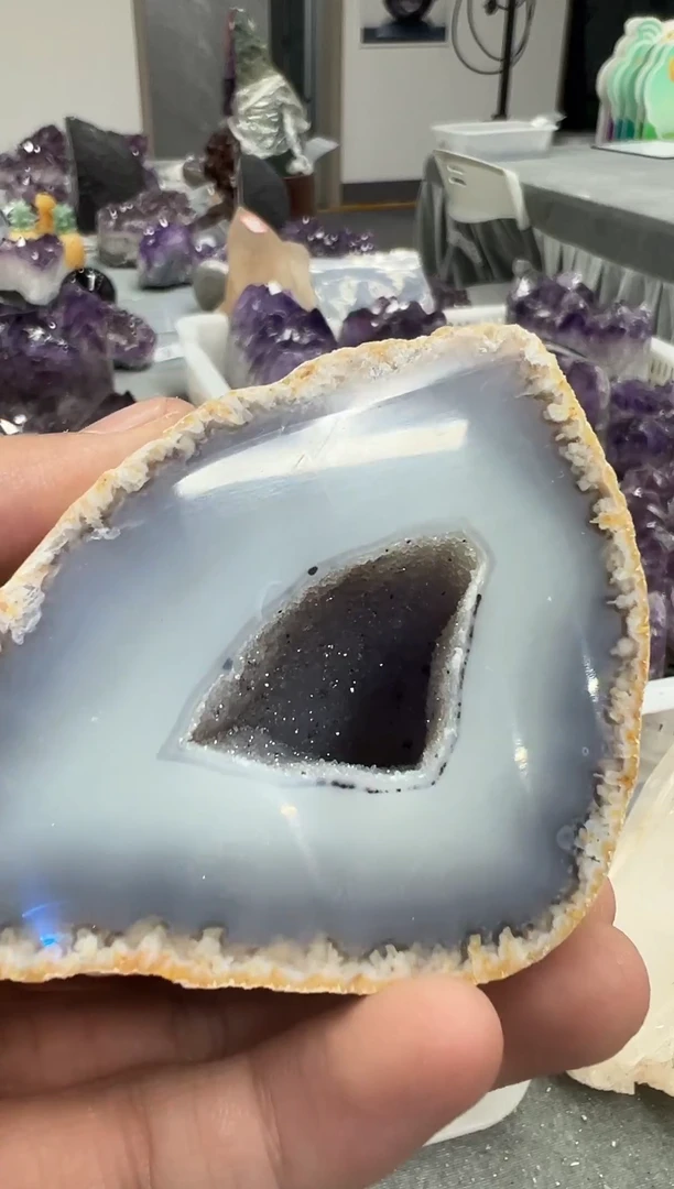 未镶嵌玛瑙/玉髓珠宝半成品C127