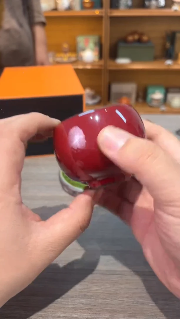 【闪购商品】红色罗汉杯茶具茶具