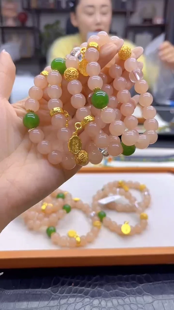 未镶嵌手链和田玉DIY款S678