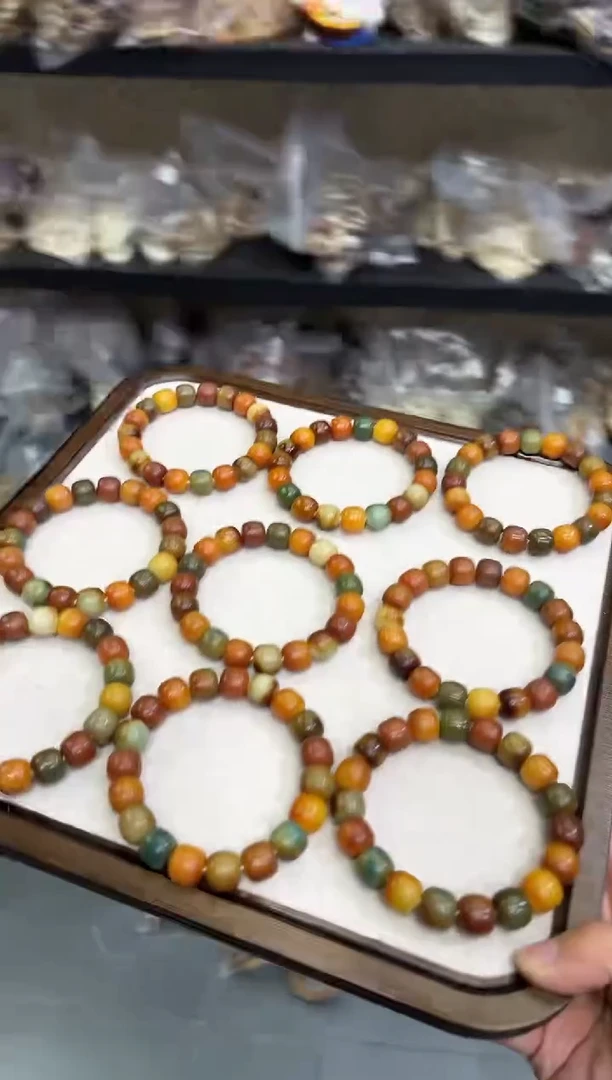 【闪购商品】菩提根/象牙果手串13干磨（855）