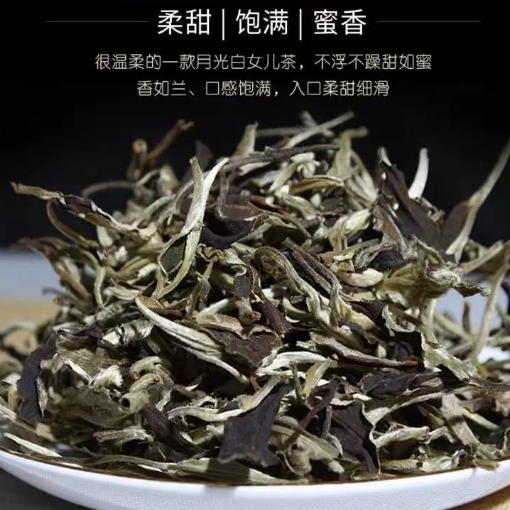 【敦煌博物馆】2024年 倚邦小叶种 云南白茶散茶500克