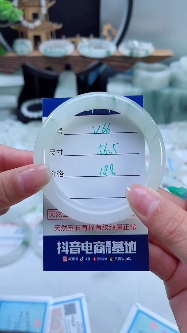 未镶嵌首饰石英质玉（天山翠）66