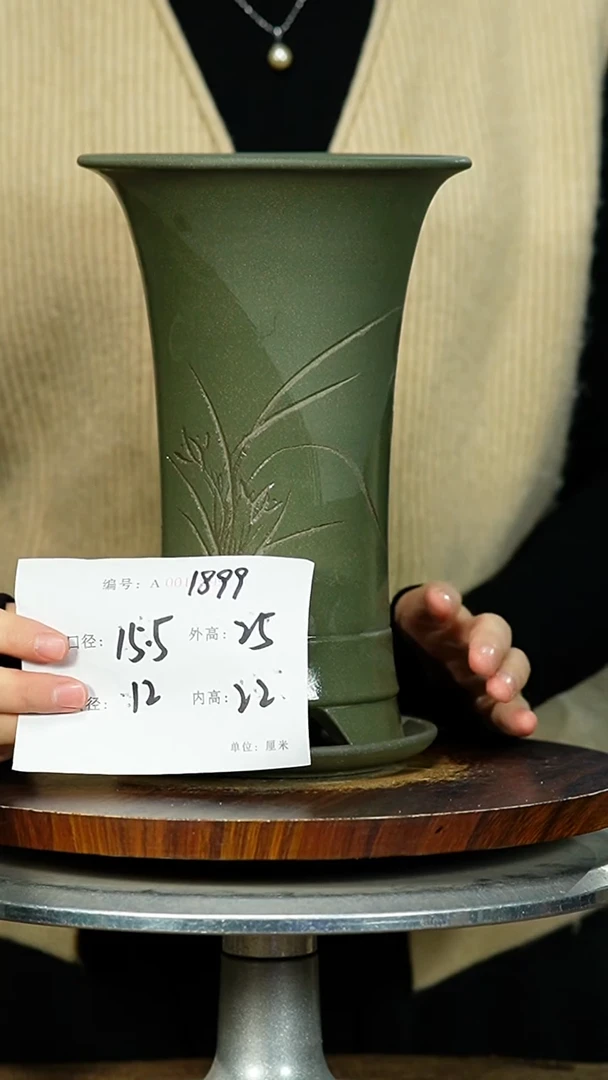 紫砂花盆1899+Z 紫砂花盆紫砂