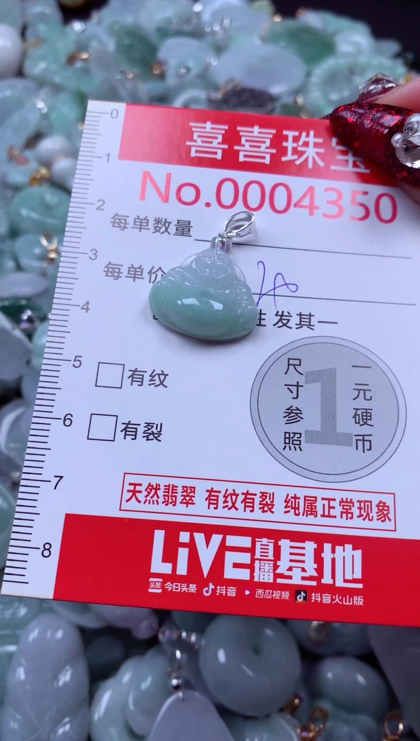 颈饰未镶嵌翡翠4350