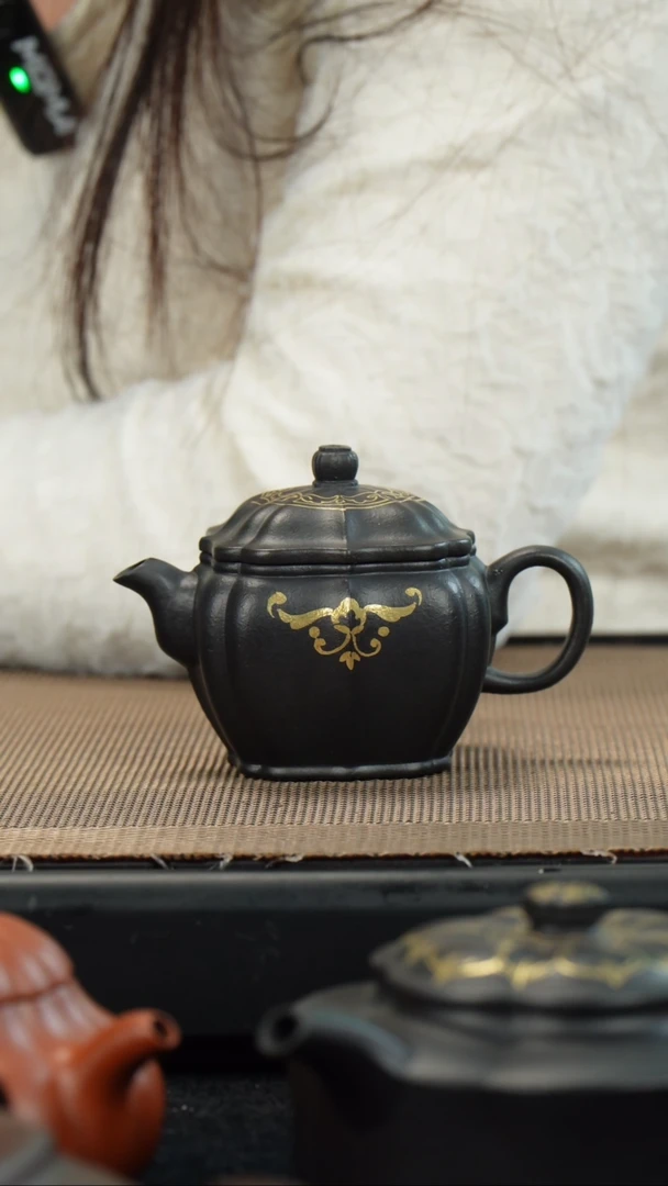 【闪购商品】紫砂茶壶生砂怎么筋纹汉瓦