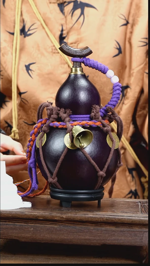 WL085网兜款大漆款酒葫芦（现货现发）